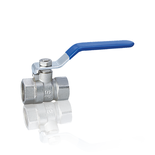 F-F Brass Ball Valve with Steel Long Lever ART 60671