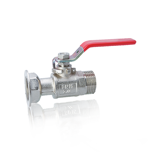 Brass Straight Ball Valve for Meter with Steel Long Lever ART 62122
