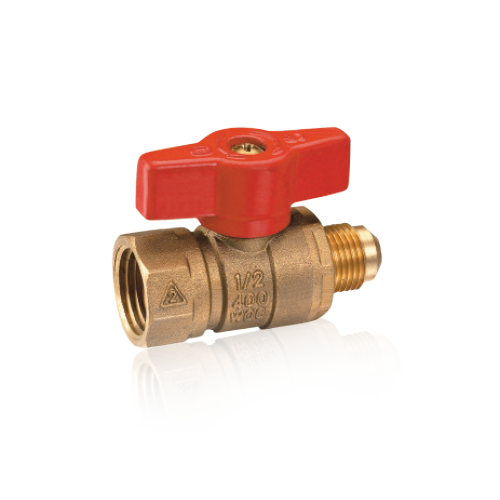 a brass gas valve may be the best choice