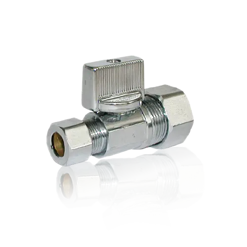 Wholesale 1/4 Turn OD x OD Straight Supply Stop Valve Suppliers