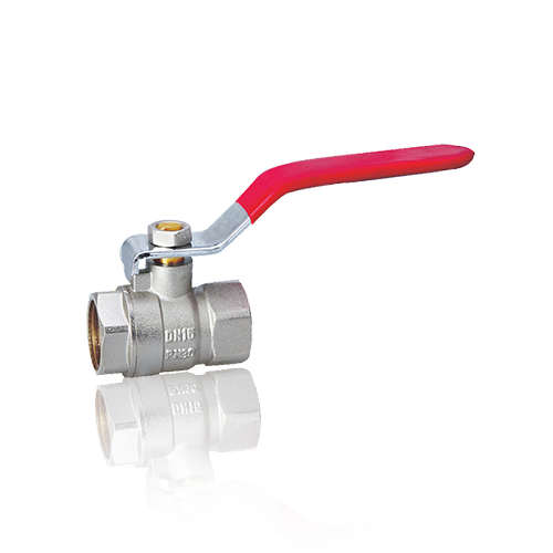 F-F Brass Ball Valve with Long Steel Lever ART  50811