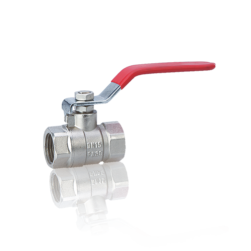 F-F Brass Ball Valve with Steel Long Lever ART 60621