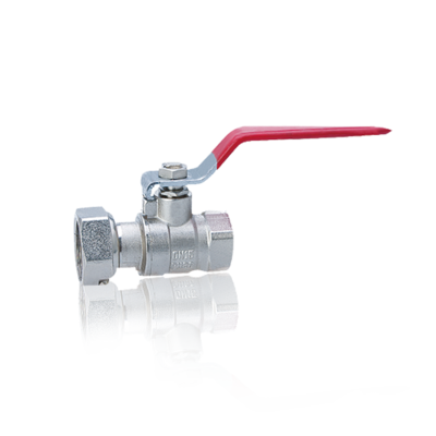 Brass Ball Valve with Swivel Nut with Steel Long Lever ART 60632