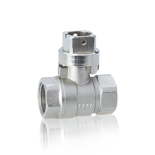 F-F Brass Ball Valve with Square Head ART 60627