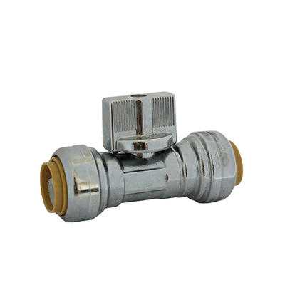1/4 Turn Push-fit  NP x NP Staight Stop Valve
