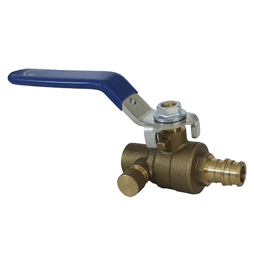 ProPEX x Sweat Ball Valve With Drain