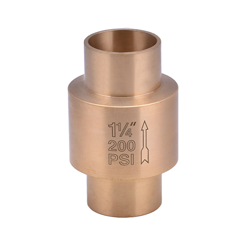 Forged Lead Free DZR Brass Sweat Inline Check Valve-ART-3075