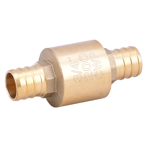 Forged Lead Free DZR Brass F1807 Pex B Inline Check Valve