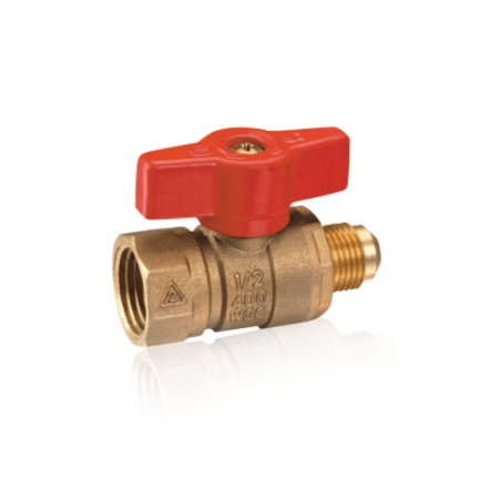 a brass gas valve may be the best choice